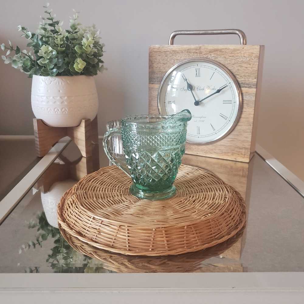Vintage Anchor Hocking Glass Creamer